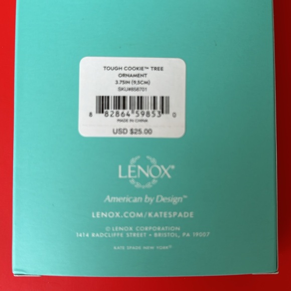 kate spade “Tough Cookie Tree” ornament - Picture 2 of 3